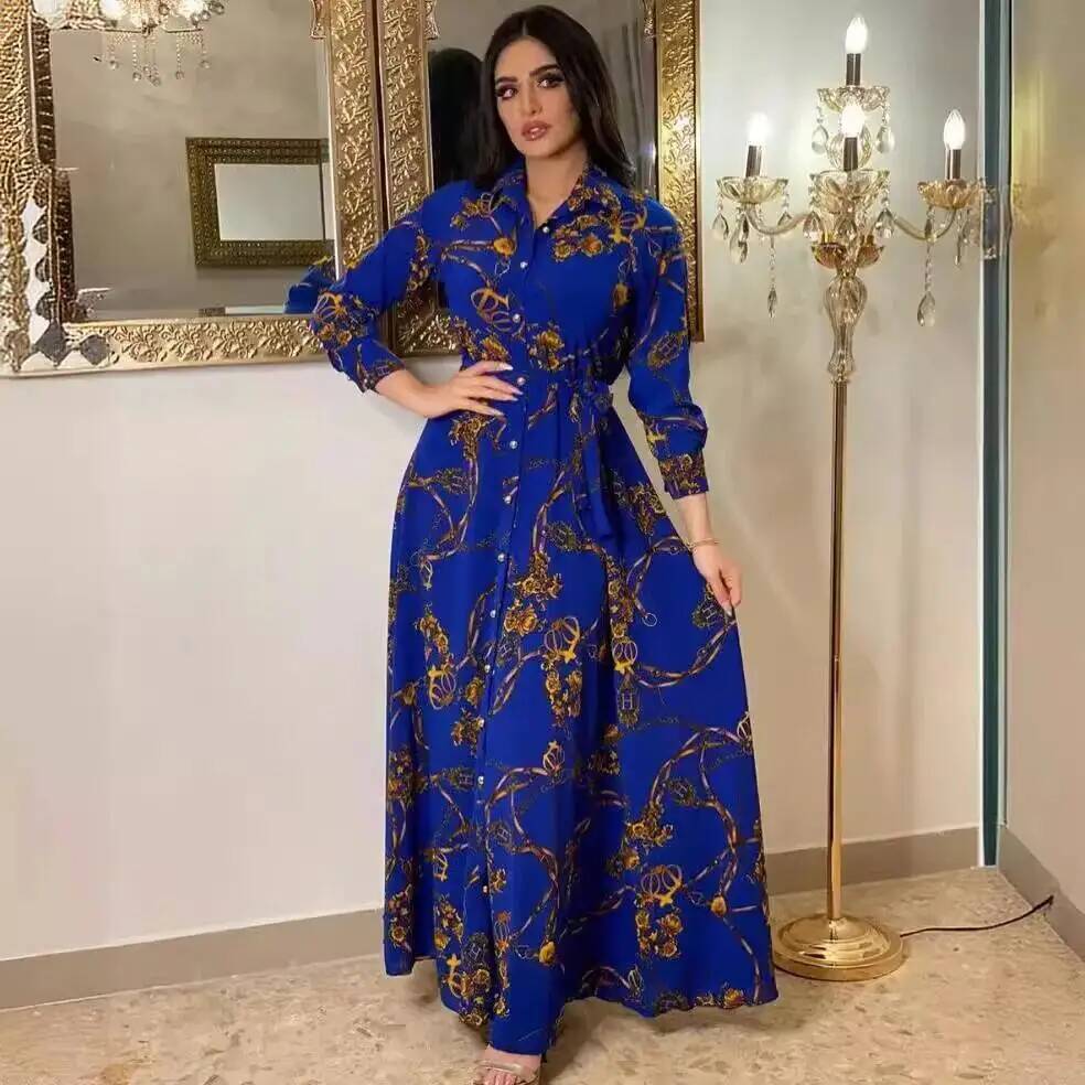 Vestido Elegante Francés de Mo - Street Fashion Dubai reseña y precio