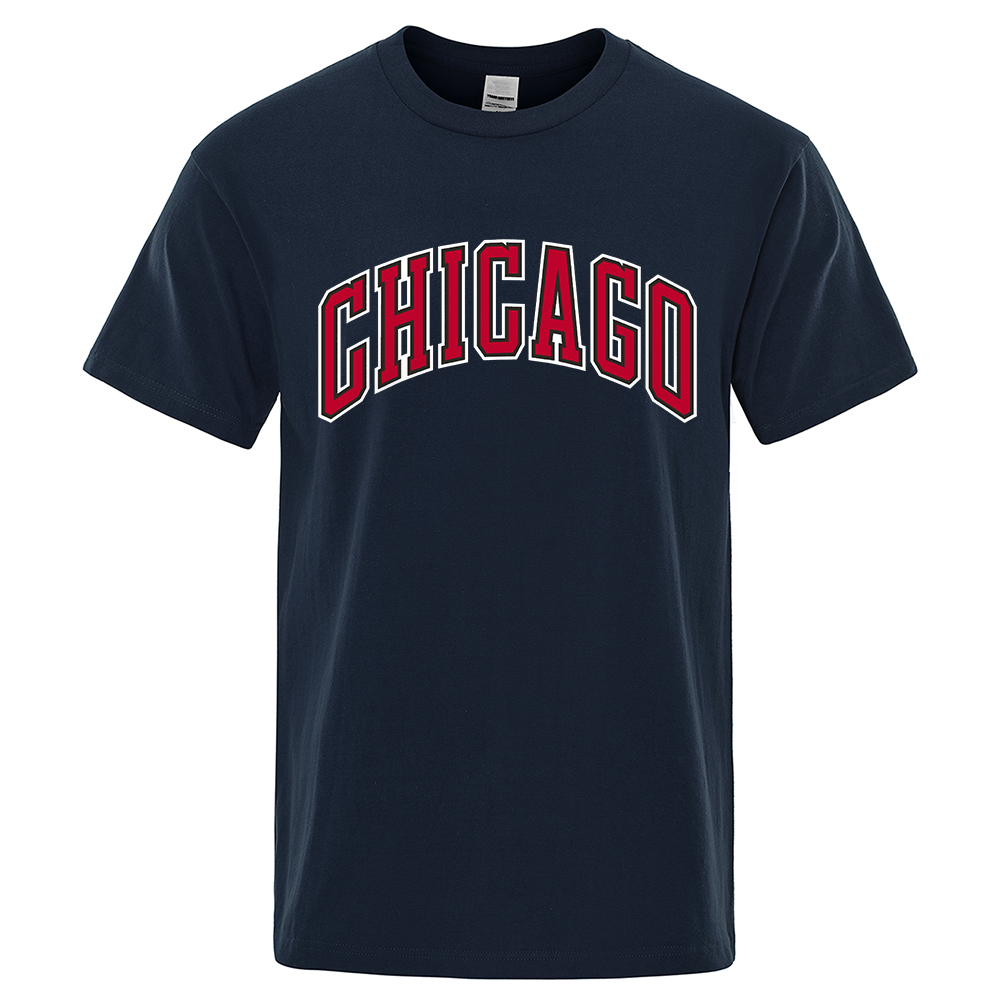 Camisetas de algodón de manga  - Street Fashion Chicago reseña y precio